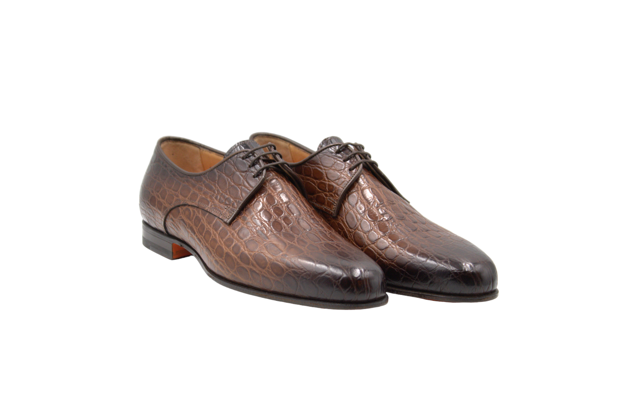 Santoni derby coccodrillo -Yesclusive