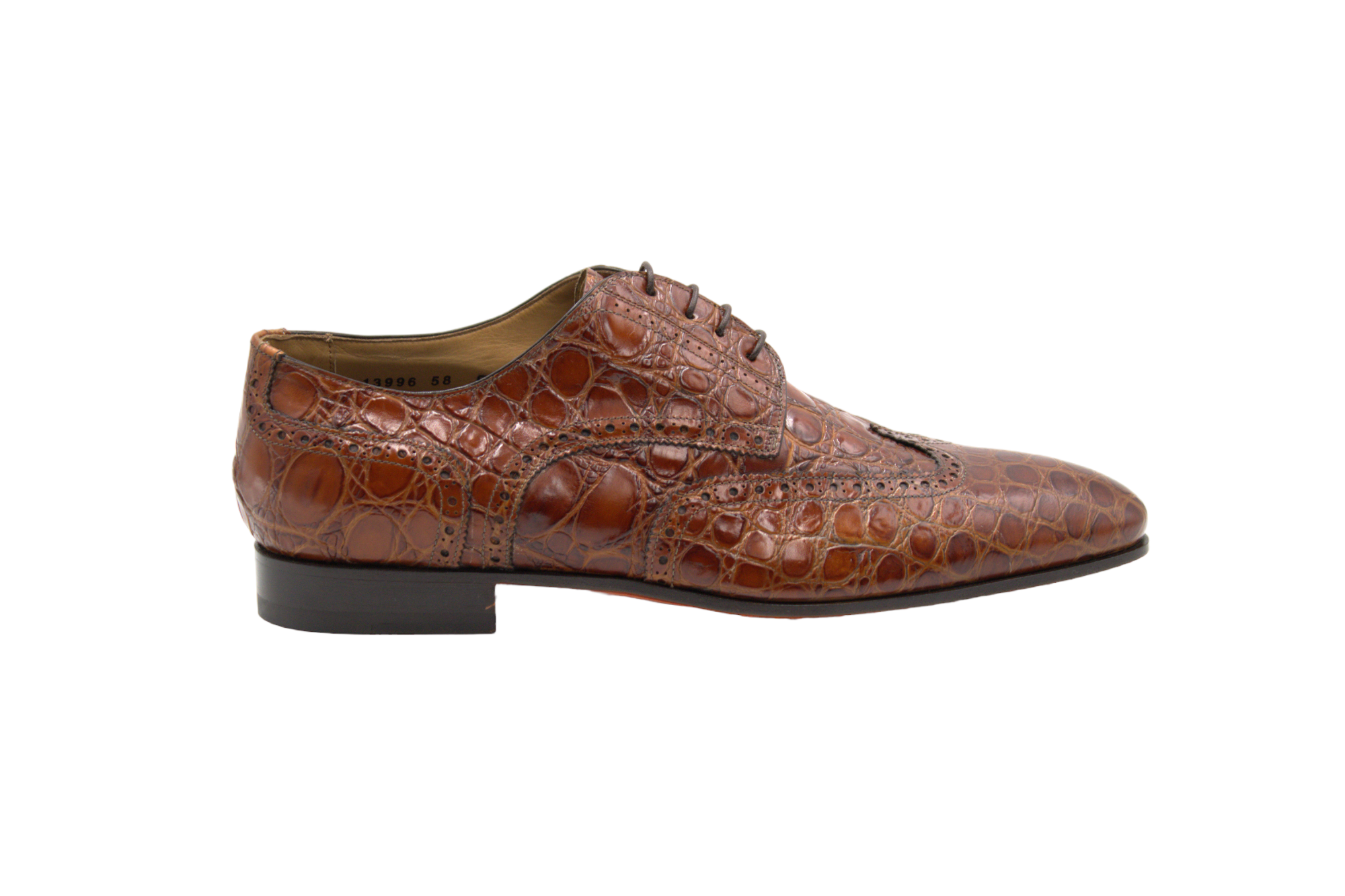 Santoni derby coccodrillo - Yesclusive