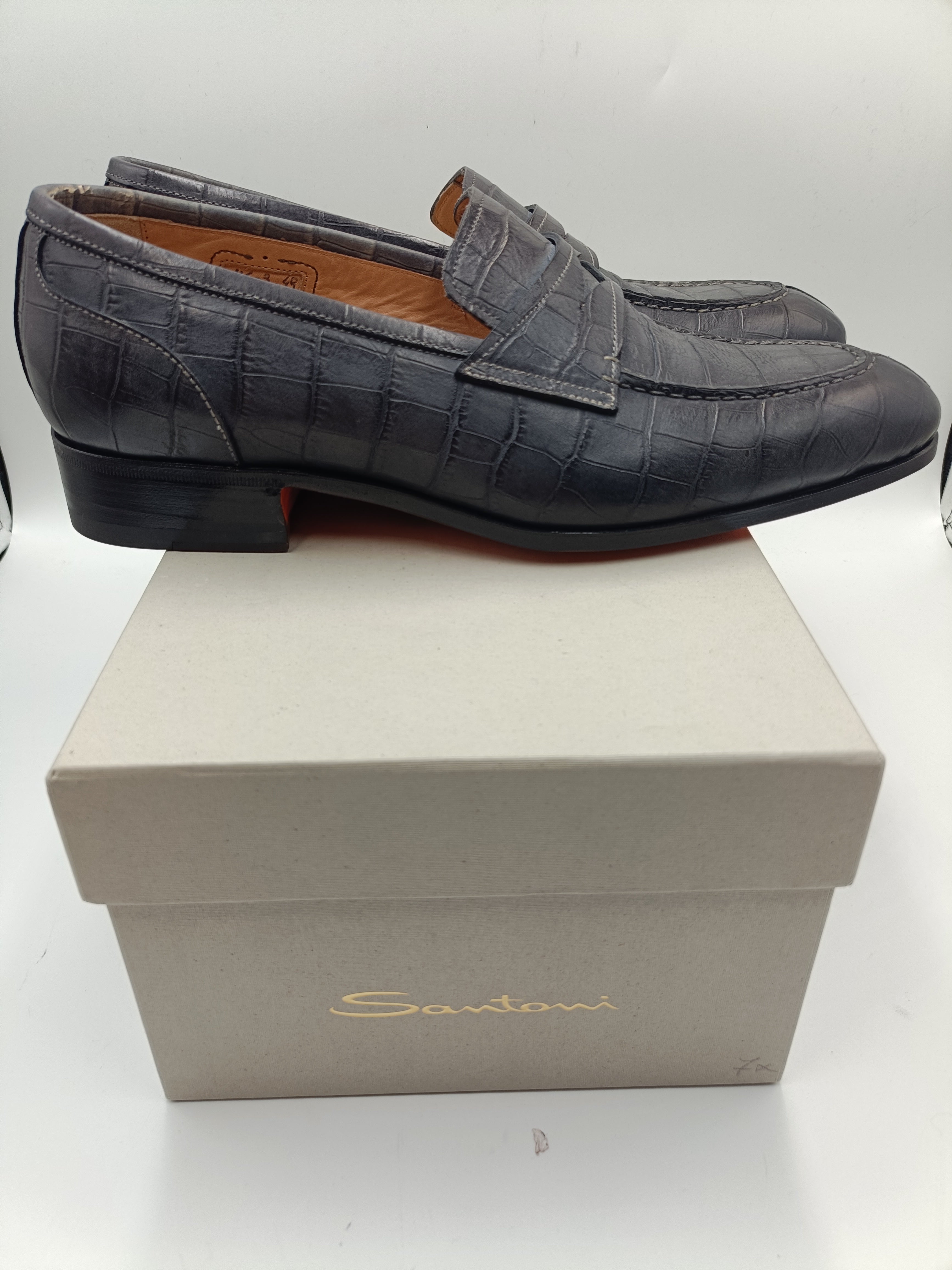 Santoni-mocassino-coccodrillo-yesclusive